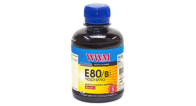 Чорнило Epson l800 wwm black флакон 200 гр (e80/b)