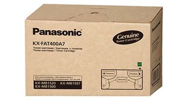 Тонер картридж Panasonic kx-mb1500/1520 оригінал 1.8k (kx-fat400a7)