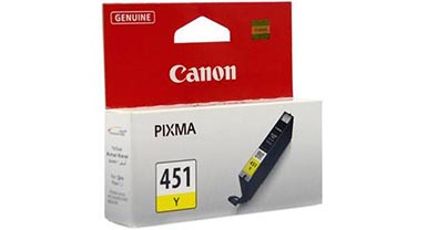 Картридж Canon cli-451y оригінал yellow (6526b001)