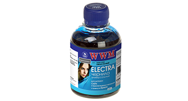 Чернило Epson electra wwm light cyan флакон 200 гр (eu/lc)