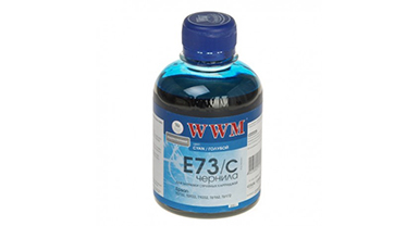 Чорнило Epson st. cx3700/t26/tx106 wwm cyan флакон 200 гр (e73/c)