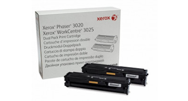 Картридж Xerox phaser 3020/wc3025 оригінал комплект 2 шт (106r03048)