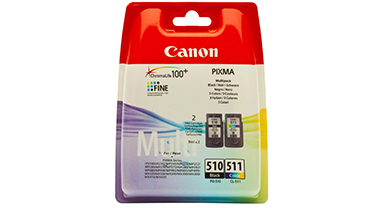 Картридж Canon pg-510bk/cl-511 оригінал black/color комплект 2 шт (2970b010)