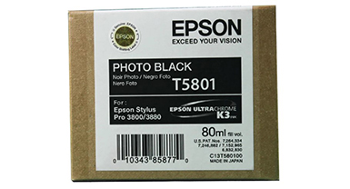 Картридж Epson st. pro 3800 оригінал photo black (c13t580100)